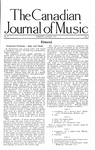 The Canadian journal of music