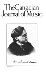 The Canadian journal of music