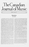 The Canadian journal of music