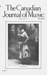 The Canadian journal of music