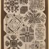 Nagrudnyia vyshivka v  vide zvezdy ot zhenskikh chuvashskikh rubashek Kazanskoi i drugikh gubernii.