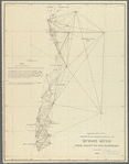 Sketch of the triangulation of the Hudson River from Albany to New Baltimore