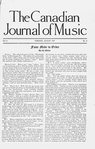 The Canadian journal of music