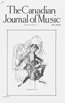 The Canadian journal of music