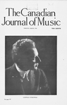 The Canadian journal of music