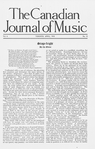 The Canadian journal of music