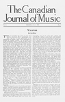 The Canadian journal of music