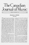 The Canadian journal of music