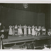 Cuban anthropologist Fernando Ortiz presenting a Luluyonkori troupe of Cuban Black and mixed-race singers, dancers and drummers to demonstrate the African cultural traits in the Black population of Cuba, before a White audience in Havana, Cuba, May 30, 1937