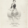 Vincenzina Bertucci, prima ballerina di rango francese, l'autunno del 1855, in Mirandola