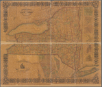 Grover & Baker's map of the state of New York