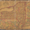 Mitchell's county and township map of the state of New York