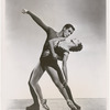 Leon Danielian and Ruthanna Boris in the Ballet Russe de Monte Carlo production of Balanchine's "Serenade"