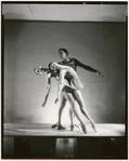 Patricia McBride, Melissa Hayden and Frank Hobi in Balanchine's "Serenade", no. 1