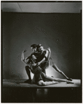 Patricia McBride, Melissa Hayden, and Frank Hobi in Balanchine's "Serenade"