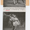 Three small images of Serenade as staged for the Paris Opera Ballet