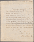 Oliver Ellsworth to Oliver Wolcott Sr., New York