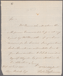 Thomas FitzSimons to Oliver Wolcott, New York