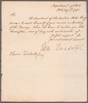 Edmund Randolph to Oliver Wolcott, Department of State