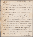Jeremiah Wadsworth to Oliver Wolcott, Hartford