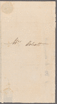 [Samuel W. Dana] to Elizabeth Wolcott