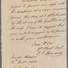 John Eager Howard to Oliver Wolcott, Senate Chamber