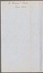 George Gibbs to James Kent, New York