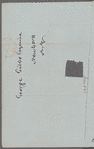 Josiah Quincy to George Gibbs, Boston