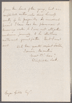 Winfield Scott to George Gibbs, “Office”
