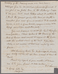 Edward T. Channing to George Gibbs, Cambridge