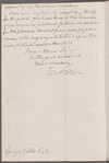 William A. Duer to George Gibbs, Morristown, New Jersey