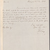 Henry Clay to George Gibbs, Washington