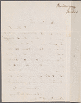 Edmund Kirby to George Gibbs, Brownville, New York
