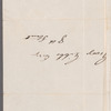 Edmund Kirby to George Gibbs, Brownville, New York