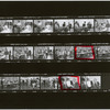 Hal Prince and actors during auditioning for the stage production Merrily We Roll Along [contact sheet #2]