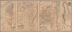 Maps showing the Delaware and Hudson Railroad system and connections