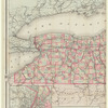 Colton's new township railroad map of New York