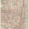 Colton's new township railroad map of New York