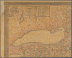 Map of the state of New-York