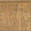 Map of the state of New-York