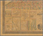 Map of the state of New-York