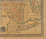 Map of the state of New-York