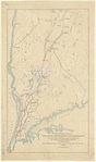 Map of water shed of Housatonic, Croton, Bronx and Byram Rivers