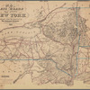 Map of the rail-roads of the State of New York