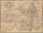 Map of the rail-roads of the State of New York