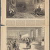 The Mormon troubles--Brigham Young in his study. The Mormon troubles--trial of Thomas Hawkins