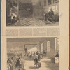 The Mormon troubles--Brigham Young in his study. The Mormon troubles--trial of Thomas Hawkins