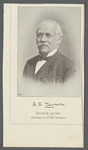 Dr. Fr. Zarncke [signature]. Friedrich Zarncke. Photographie aus den letzten Lebensjahren
