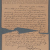 William Ziegler. Fac simile of Mr. Ziegler's letter
