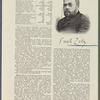 Emile Zola [signature]